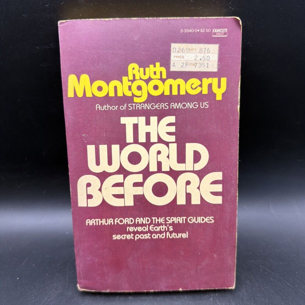 The World Before by Ruth Montgomery - Mass Market Paperback 1976